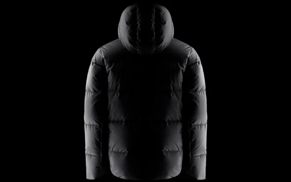 BLACK ICE GORE TEX DOWN JACKET