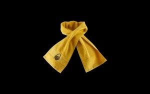 BOWMAN TOWEL SCARF BLOC LOGO
