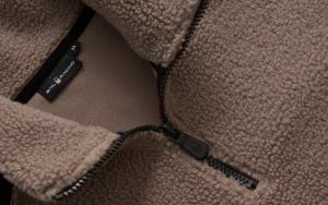 W GALE PILE HALF ZIP