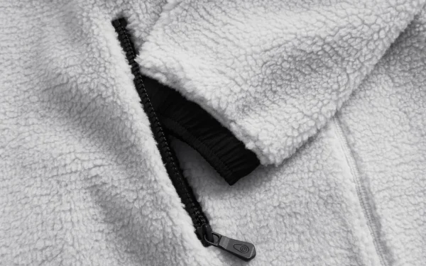 W GALE PILE HALF ZIP