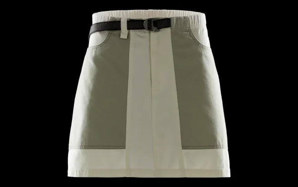 W MIST BLOCKED SKIRT